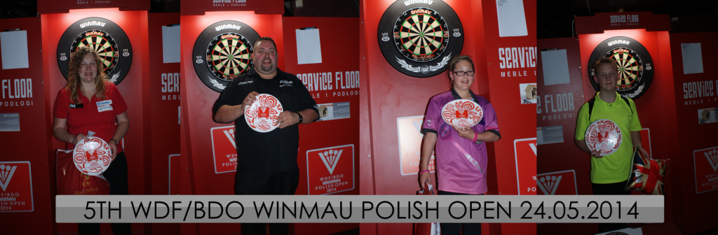 WDF BDO WINMAU POLISH OPEN WINNERS