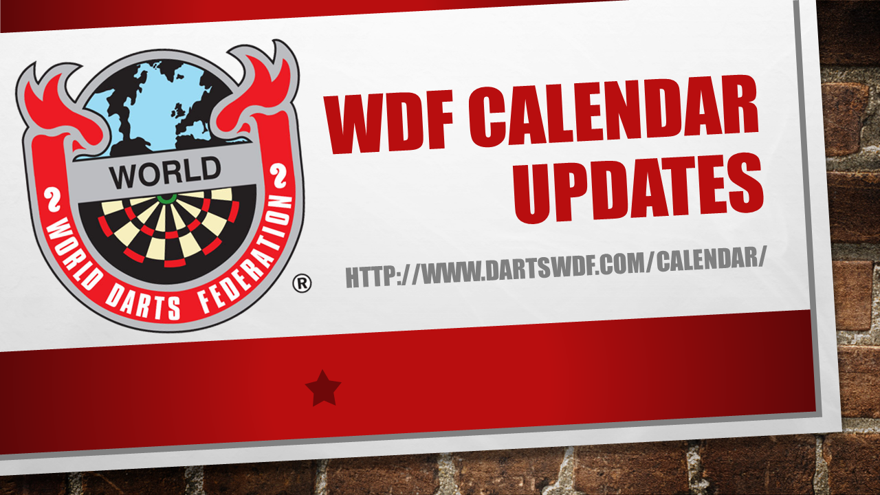WDF Calendar updates