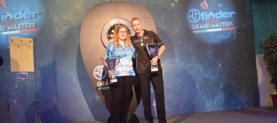 2018 Italian Grand Masters winners Aileen de Graaf and Wesley Harms both from Netherlands