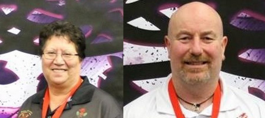 2018 Ted Clements Memorial Open winners Judy Fenton and Mark Cleaver both from New Zealand