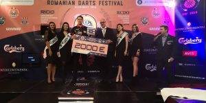 2019 Romanian International Darts Open winner Dave Parletti England