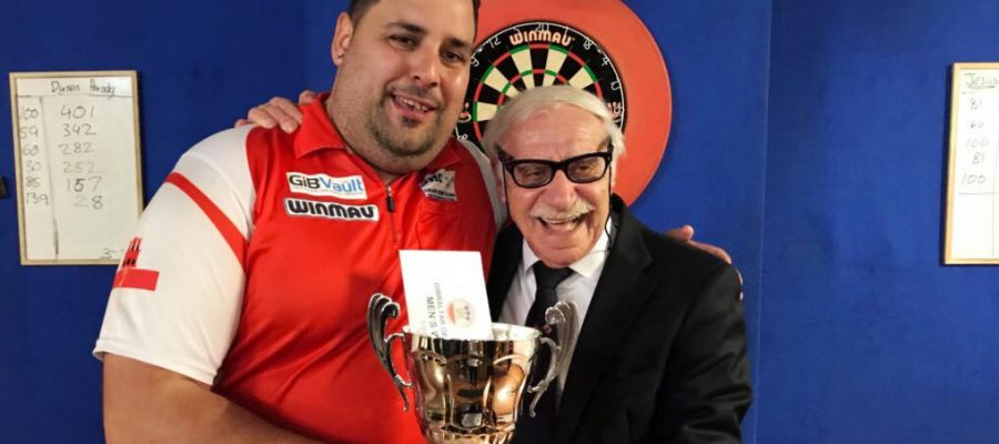 Picture of 2019 Gibraltar Open Mens Champion Dyson Parody Gibraltar