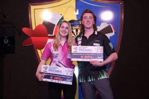 Picture of 2019 West Fries Open Youth Champions Danny Jansen Netherlands and Rosanne van der Velde Netherlands