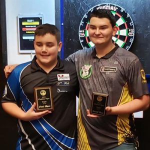 Picture of 2019 Charlotte Open Boy's Singles Champion P.J. Stewart USA and Runner-up Buster Graves USA
