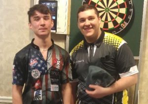 Picture of 2019 White Mountain Shootout runner-up Jacob Demers USA and winner Joey Lynaugh USA