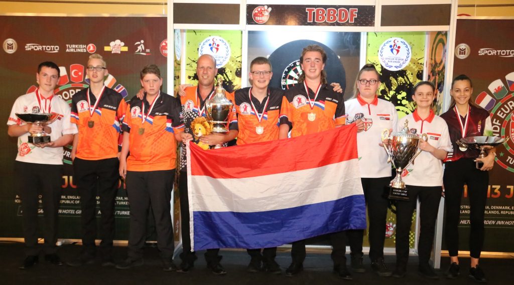 Picture of 2019 WDF Europe Cup Youth Turkey Champions - singles and overall