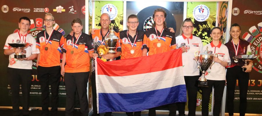 Picture of 2019 WDF Europe Cup Youth Turkey Champions - singles and overall