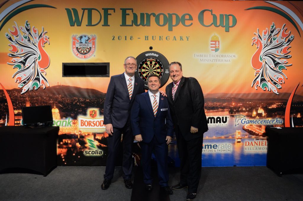 Picture of WDF Official Referees in Hungary Europe Cup 2018