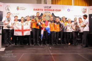 Picture of WDF World Cup Overall Champions men, women and youth