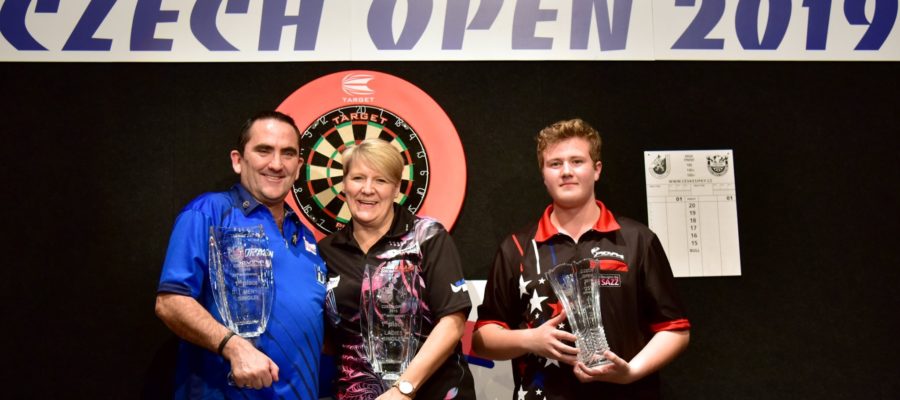 Picture of 2019 Czech Open winners men, women and boys singles