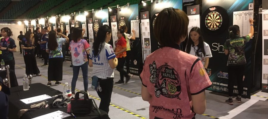 Picture of floor games action 2019 Taiwan Darts Open