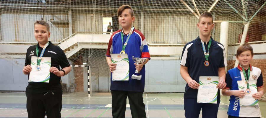 Picture of 2019 Ural Cup Boys Singles winners