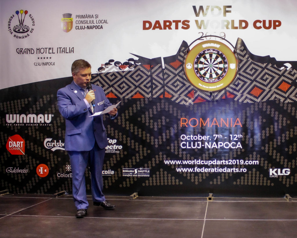Picture of Richard Ashdown on World Cup Stage 2019 Romania