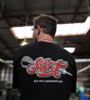 Shot Darts shirt with text since 1970