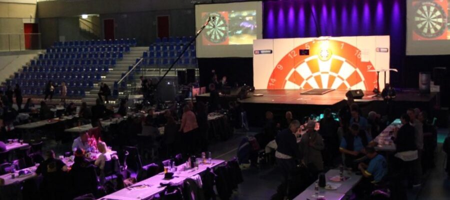 Picture from Denmark Open venue
